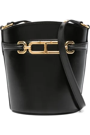 Tom Ford Shoulder Bags, female, , ONE SIZE, Leather Shoulder Bag with Logo