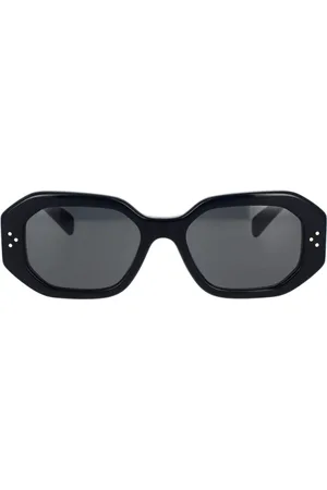 Céline Irregular Shape Sunglasses, Frame, Dark Grey Lenses