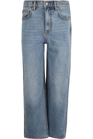 Tory Burch Straight Jeans, female, , W29, High-Rise Straight Jeans