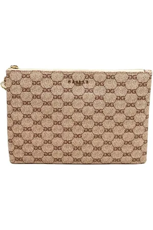 GAËLLE Eco Leather Logo Clutch