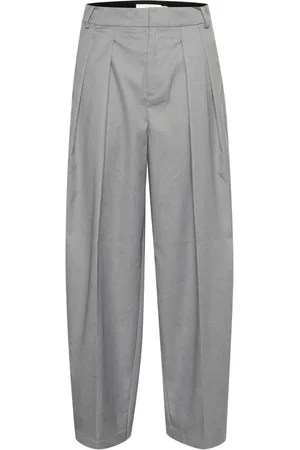 INWEAR Wide Trousers, female, , XS, Pleated Pant Salt N Peppe