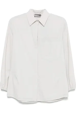 HERNO Shirts, female, , S, Casual Cotton Shirt for Men