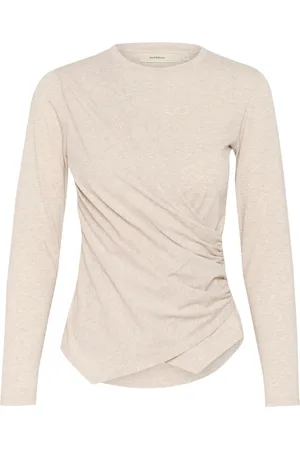 INWEAR Long Sleeve Tops, female, , S, Elegant Draped Blouse