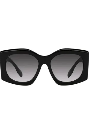 Burberry Sunglasses, unisex, , 55 MM, Irregular Shape Sunglasses with Oversized Arms