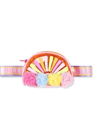 Billieblush Pink Casual Bum Bag with Ruffles