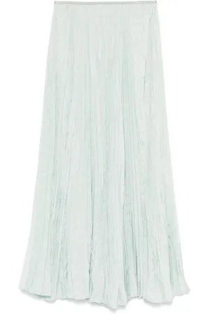 FORTE FORTE Midi Skirts, female, , S, Pleated Saragon Skirt