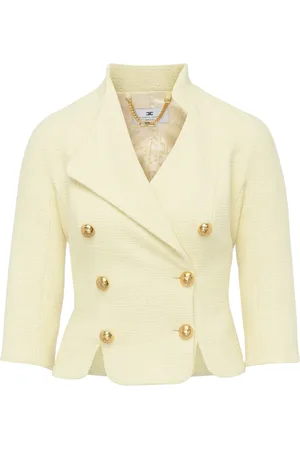 Elisabetta Franchi Blazers, female, , S, Lemonade Jacket