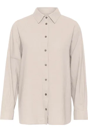 INWEAR Shirts, female, , L, Oversized Shirt Bluser Haze Melange
