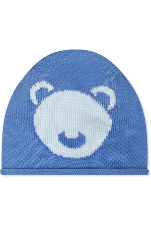 LITTLE BEAR Hats & Caps, unisex, , ONE SIZE, Cotton Newborn Hat with Bear