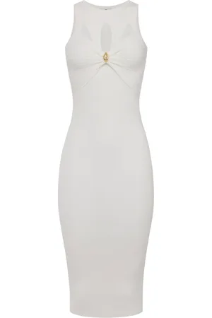 Elisabetta Franchi Knitted Dresses, female, , S, Chic Dresses Collection