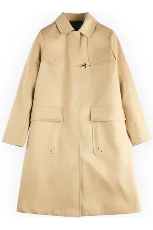 FAY Patch Pocket Coat with Hook