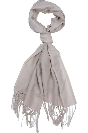 ELEVENTY Cashmere Silk Wool Fringed Scarf