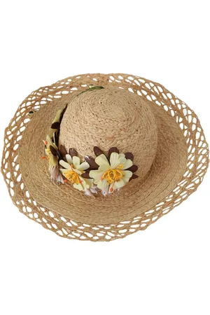 Dolce & Gabbana Hats, female, , 56 CM, Elegant Floral Bucket Hat