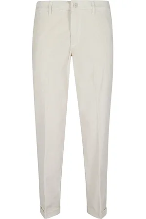 FAY Velvet Stretch Corduroy Trousers