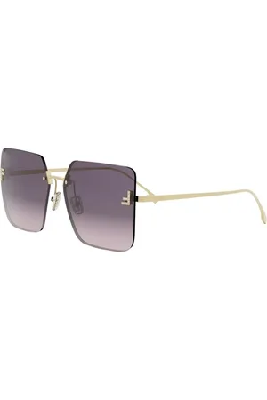 Fendi Stylish Sunglasses with Purple Gradient Lenses
