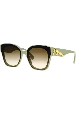 Fendi Chic Sunglasses with Gold Logo