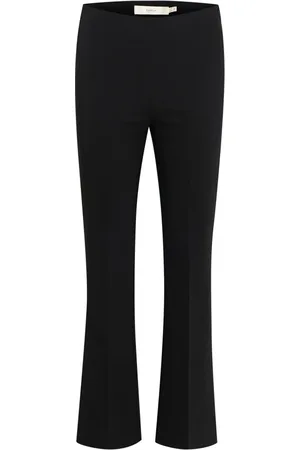 INWEAR Bootcut Trousers with High Waist