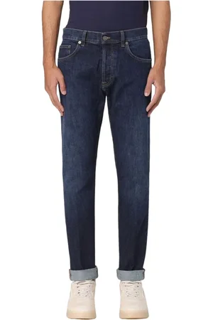 Dondup Straight Jeans, male, , W34, Regular denim stretch jeans