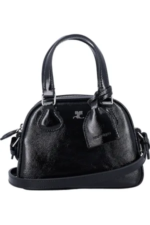 Courrèges Handbags, female, , ONE SIZE, Mini Bowling Bag with AC Stud