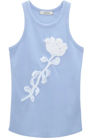 Dorothee Schumacher Sleeveless Tops, female, , S, Floral Top for a Powerful Look