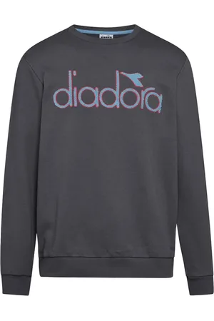 Diadora Sweatshirts, female, , M, Cotton Crewneck Sweatshirt 5Palle