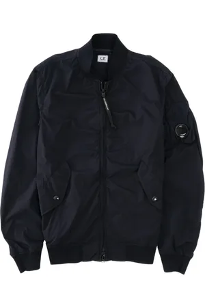 C.P. Company Regenerated Nylon Bomber Jacket with Iconic Lens Detail