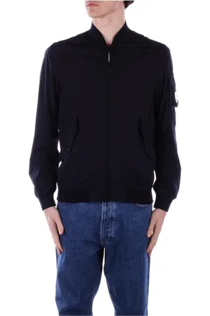 C.P. Company Slim Fit Logo Side Zip Coat