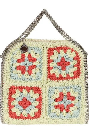 Stella McCartney Handbags, female, , ONE SIZE, Tiny Tote Crochet Handbag