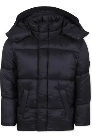 Diesel Winterjackets, unisex, , 8 Y, Quilted Down Jacket with Hood