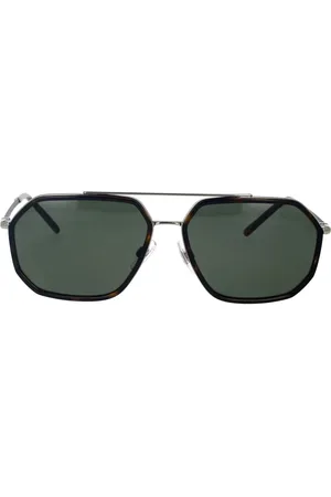 Dolce & Gabbana Sunglasses, unisex, , 60 MM, Bronze Frame Green Polarized Sunglasses