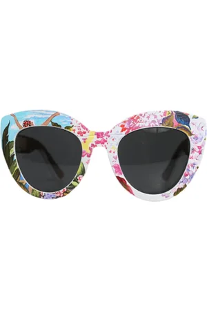 Dolce & Gabbana Floral Hand Paint Sunglasses