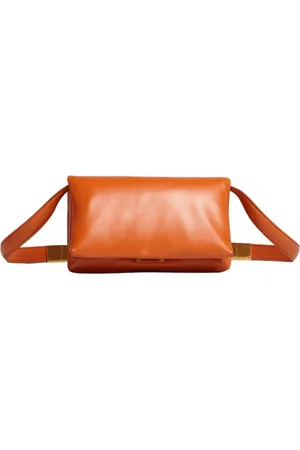Marni Shoulder Bags, female, , ONE SIZE, Prisma Leather Shoulder Bag