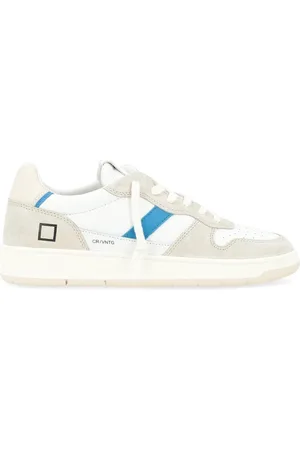 D.A.T.E. Sneakers, male, , 9 UK, Vintage Court Blue Trainers