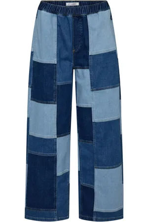 Co`Couture Patchwork Denim Trousers