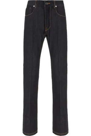 Fendi Straight Jeans, male, , W32, Classic Denim Jeans for Everyday Wear