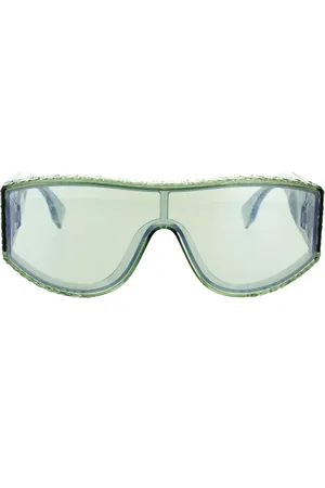 Fendi Sunglasses, unisex, , 65 MM, Glamour Mask Sunglasses Flash