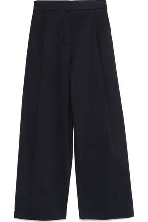 Emporio Armani Wide Trousers, female, , XS, Trousers with Dart Detailing