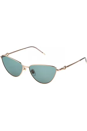 Furla Sunglasses, female, , 59 MM, Stylish Sunglasses with Green Lenses