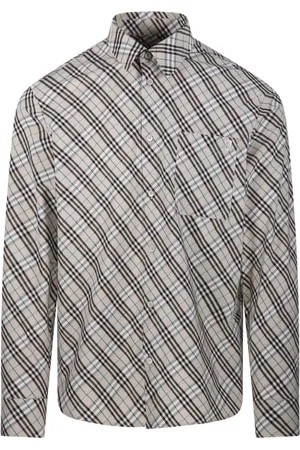 Burberry Casual Shirts, male, , XL, Checkered Shirt