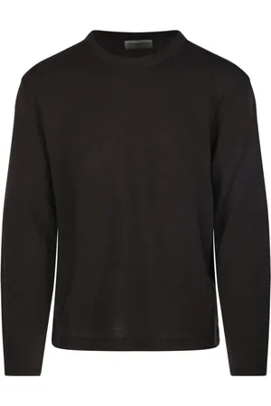 OFFICINE GENERALE Dark Coffee Long Sleeve T-Shirt