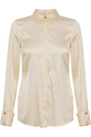 Elisabetta Franchi Silk Lemonade Shirt