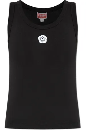 Kenzo Sleeveless Tops, female, , M, Top with Logo Patch