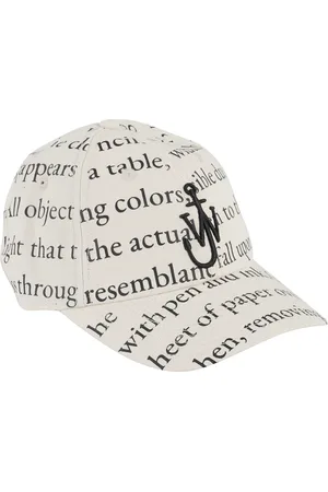 J.W.Anderson Ivory Baseball Cap with Contrast Logo