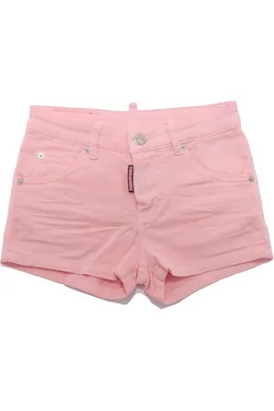 Dsquared2 Denim Cotton Shorts with Model Name