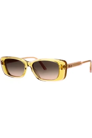 Dior Modern Transparent Sunglasses with Cannage Motif
