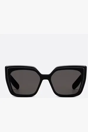 Dior Sunglasses, unisex, , ONE SIZE, Modern Square Sunglasses with Gold Accents