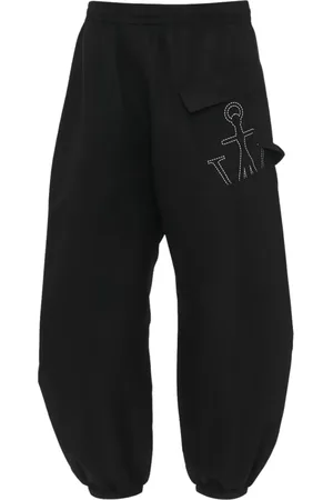 J.W.Anderson Wide Trousers, male, , M, Anchor Logo Jogger Trousers