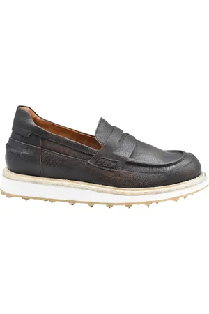 ERNESTO DOLANI Loafers, male, , 6 UK, Beige Laced Moccasin Shoes