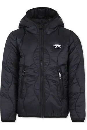 Diesel Quilted Down Jacket with Hood