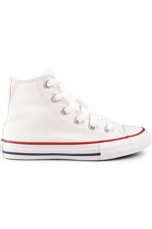 Converse White Canvas Trainers with Chuck Taylor Patch